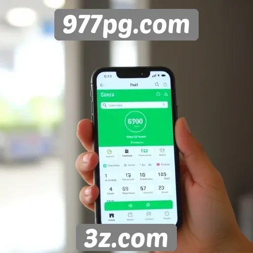 Experiência do usuário no 977pg.com em dispositivos móveis